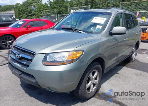 2007 Hyundai Santa Fe Gls from USA, damaged, VIN 5NMSG13D17H117167
